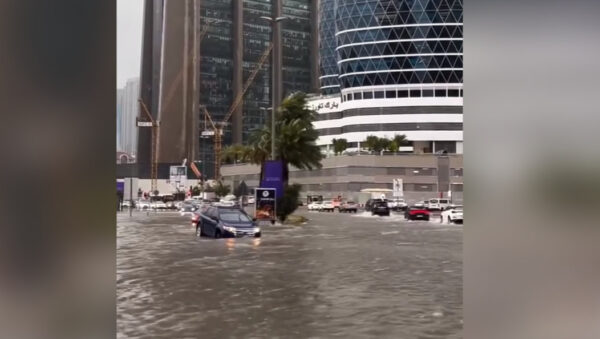 изображение В ОАЭ затопило города из-за сильнейших дождей &#8212; объявлено ЧС